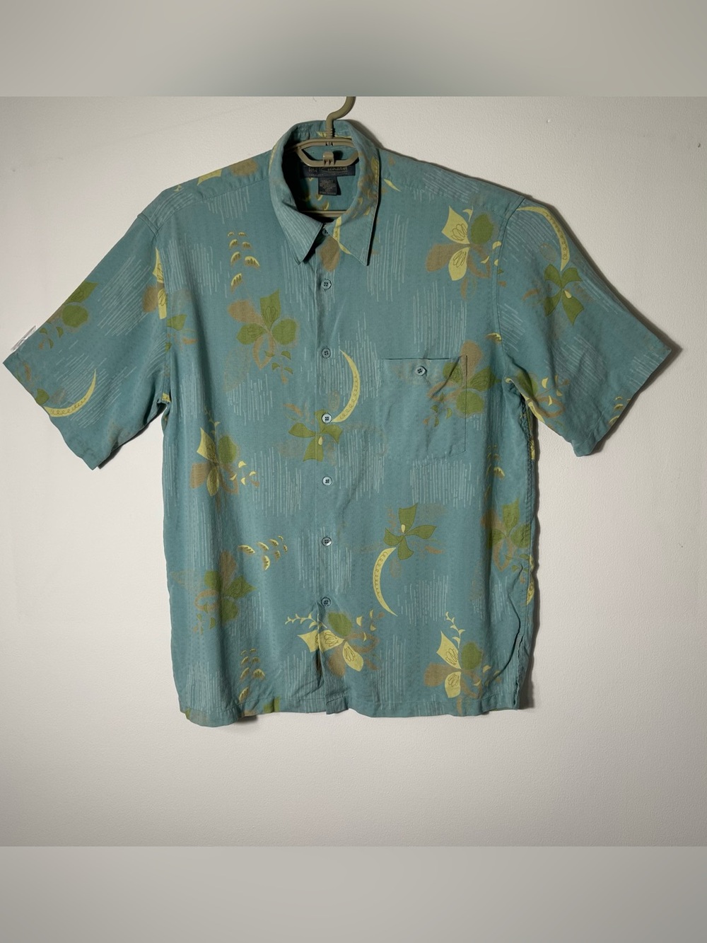 Vintage Tori Richard Silk Hawaiian Shirt Men's Size XL Tropical Short Sleeve